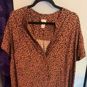 H&M leopard Print Dress